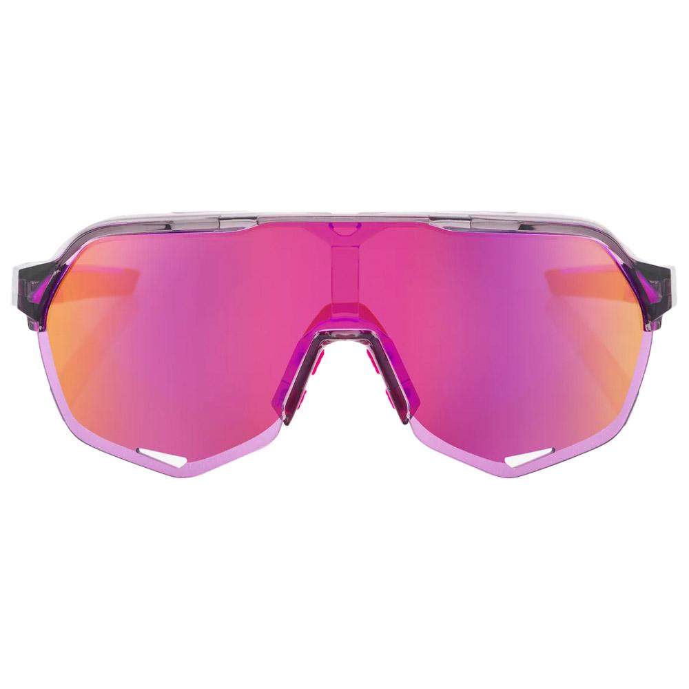 Lunettes de Soleil 100 S2 Polished Translucent Grey Purple Multilayer Mirror Lens CP60006 00019