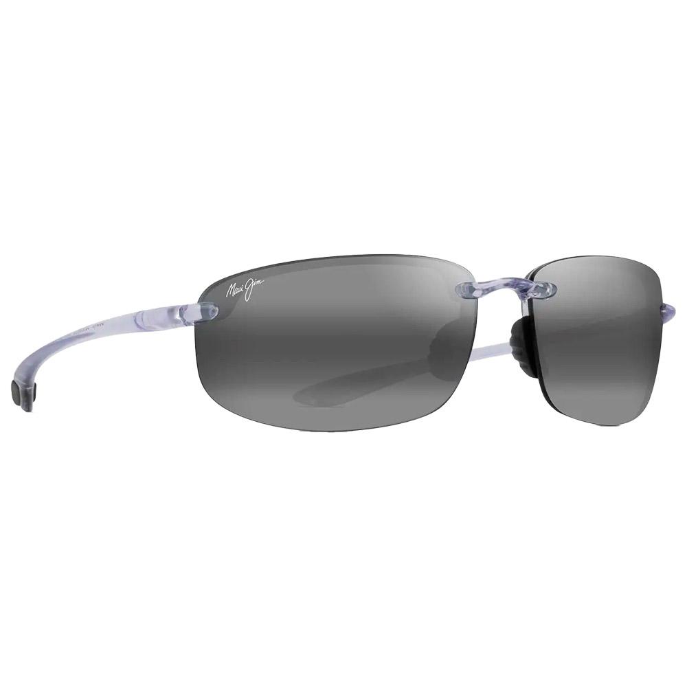 Lunettes de Soleil Maui Jim Hookipa Shiny Crystal Neutral Grey