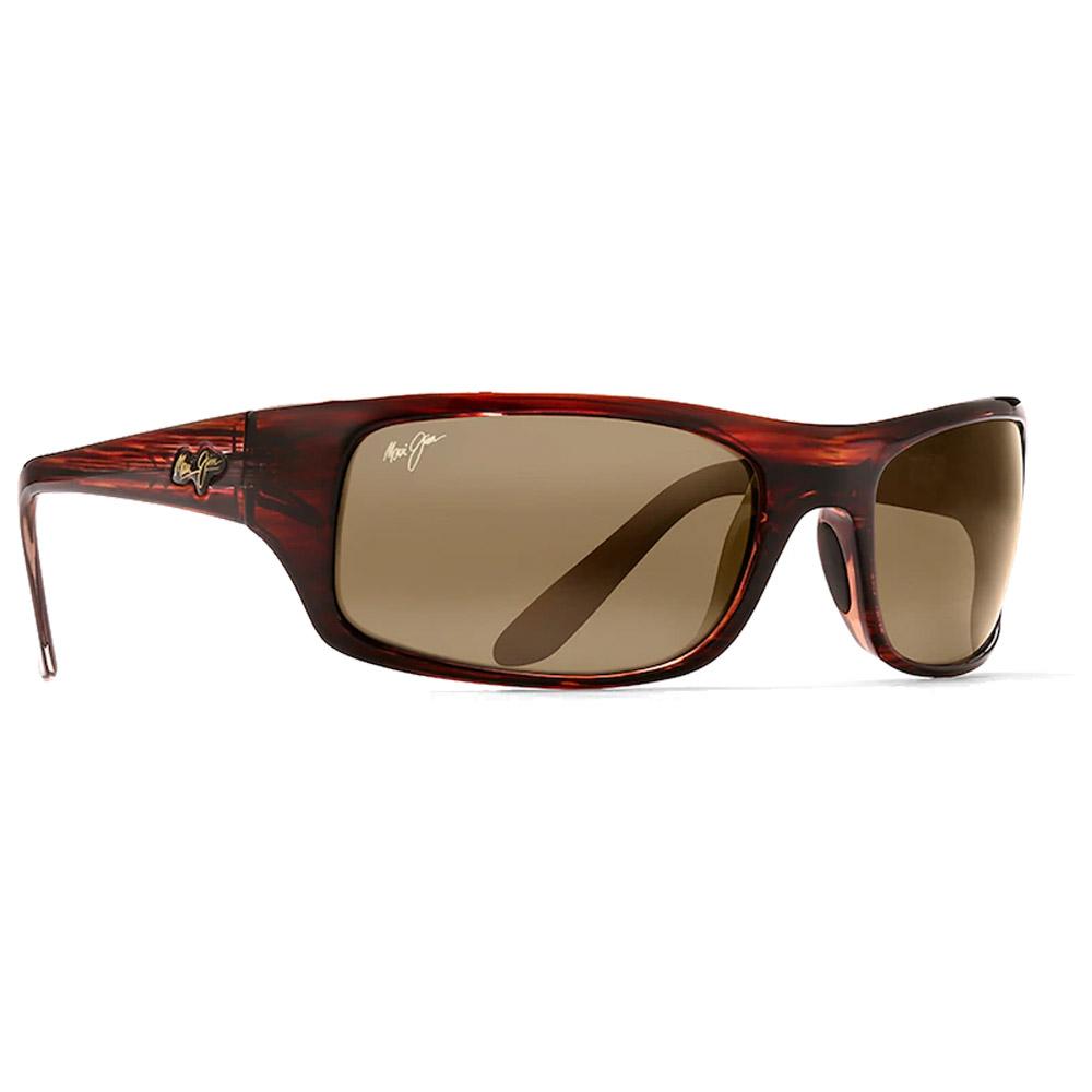 Lunettes de Soleil Maui Jim Peahi Ecaille Bronze Hcl Mineral SuperThin H202 10