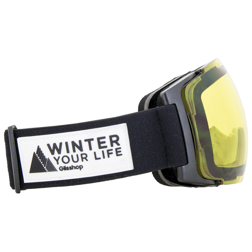 Masque de Ski Winter Your Life Meije Black Lux3000 Red Ion + Lux1000 Yellow  GOGGLEWYL-01-BLK-RED