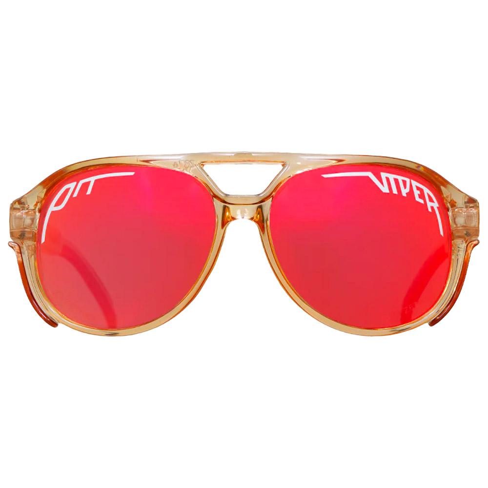 Lunettes De Soleil Vintage Xezo Viper En Titane Pur - Verres Polarisés Ambre - Neuf Avec étiquettes