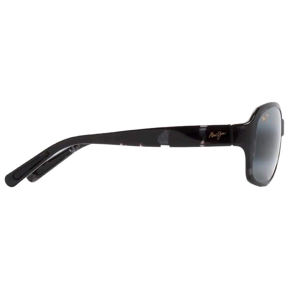 Lunettes de Soleil Maui Jim Koki Beach Ecaille Noir Gris Gris Neutre MauiPure 433 11T