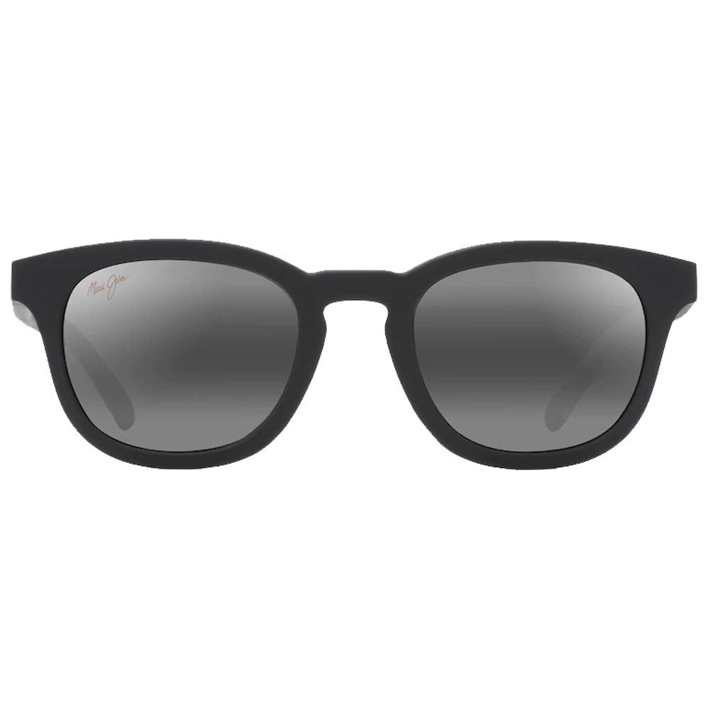 Lunettes de Soleil Maui Jim Koko Head Black Matte Grey Lens Mineral Super Thin 737 02MR