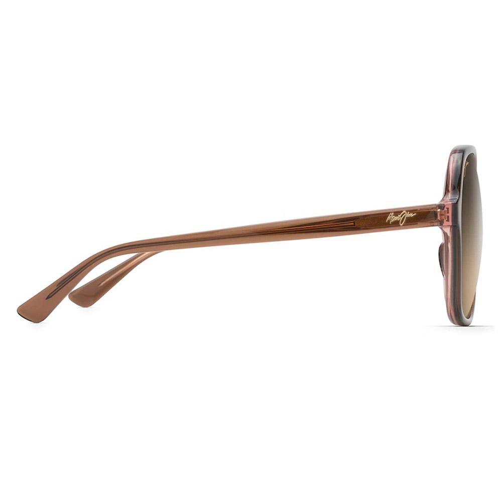 Lunettes de Soleil Maui Jim Taro Caramel With Pale Pink Mauibrilliant Hcl Bronze