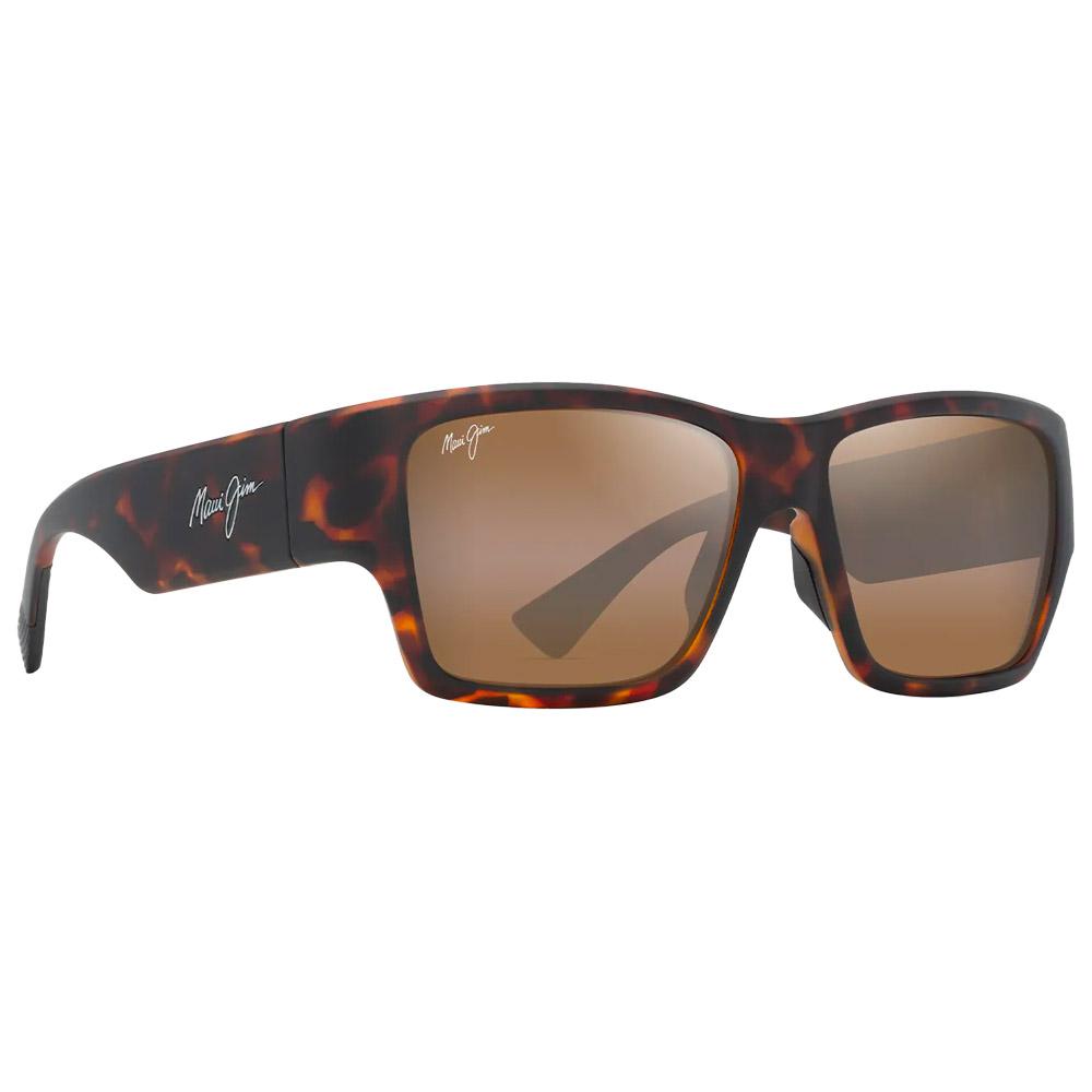 Lunettes de Soleil Maui Jim Ka olu Havane Fonce Mat Bronze Hcl Mineral Superthin