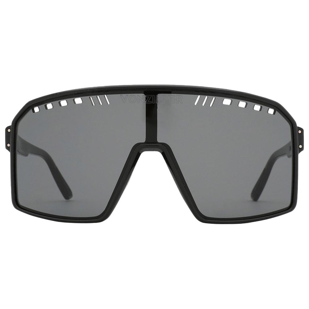 Lunettes de Soleil Von Zipper Super Rad Black Gloss Vintage Grey AZYEY00131 BKV