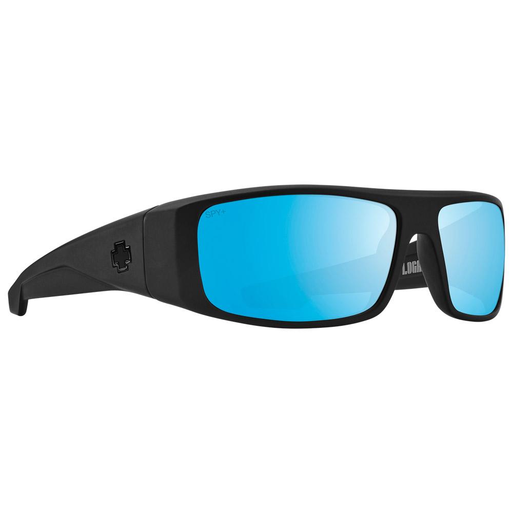Lunettes de Soleil Spy Logan Matte Black Happy Boost Bronze Polar