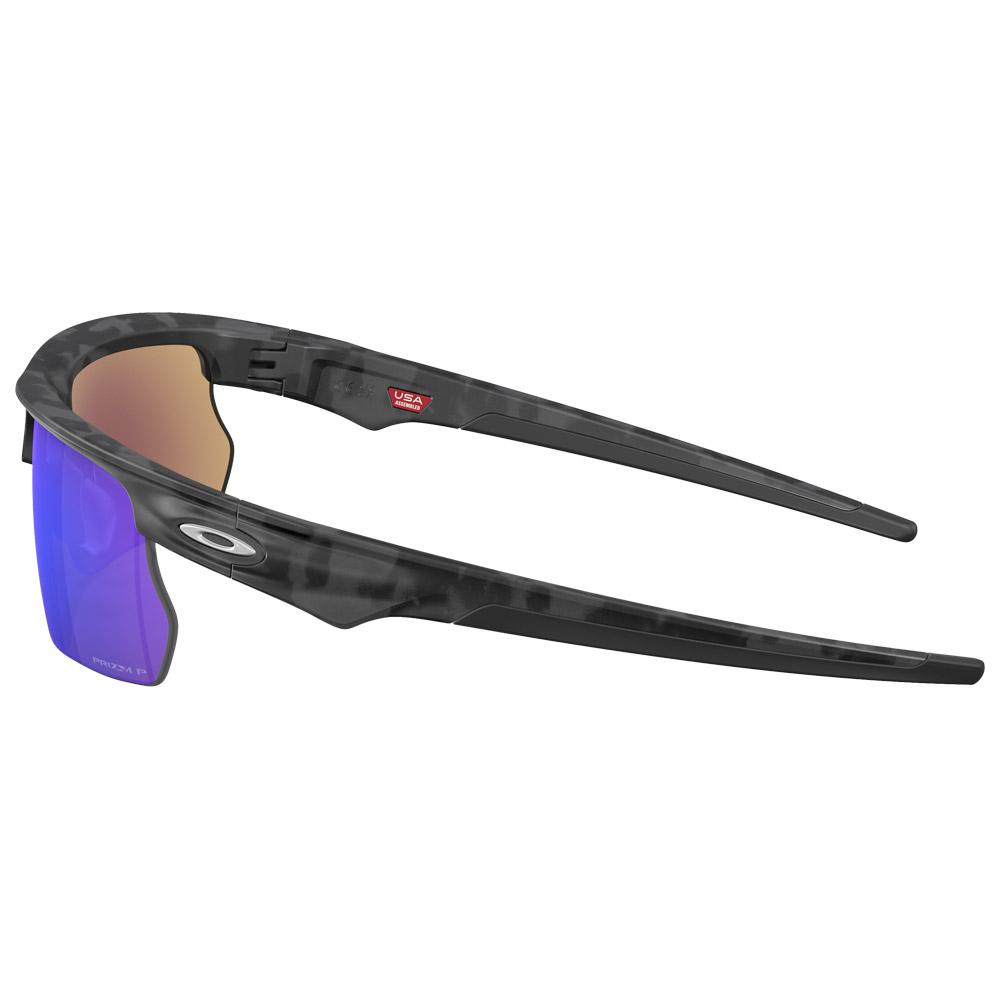Lunettes de Soleil Oakley Bisphaera Matte Grey Camo Prizm Sapphire Polarized OO9400 0568