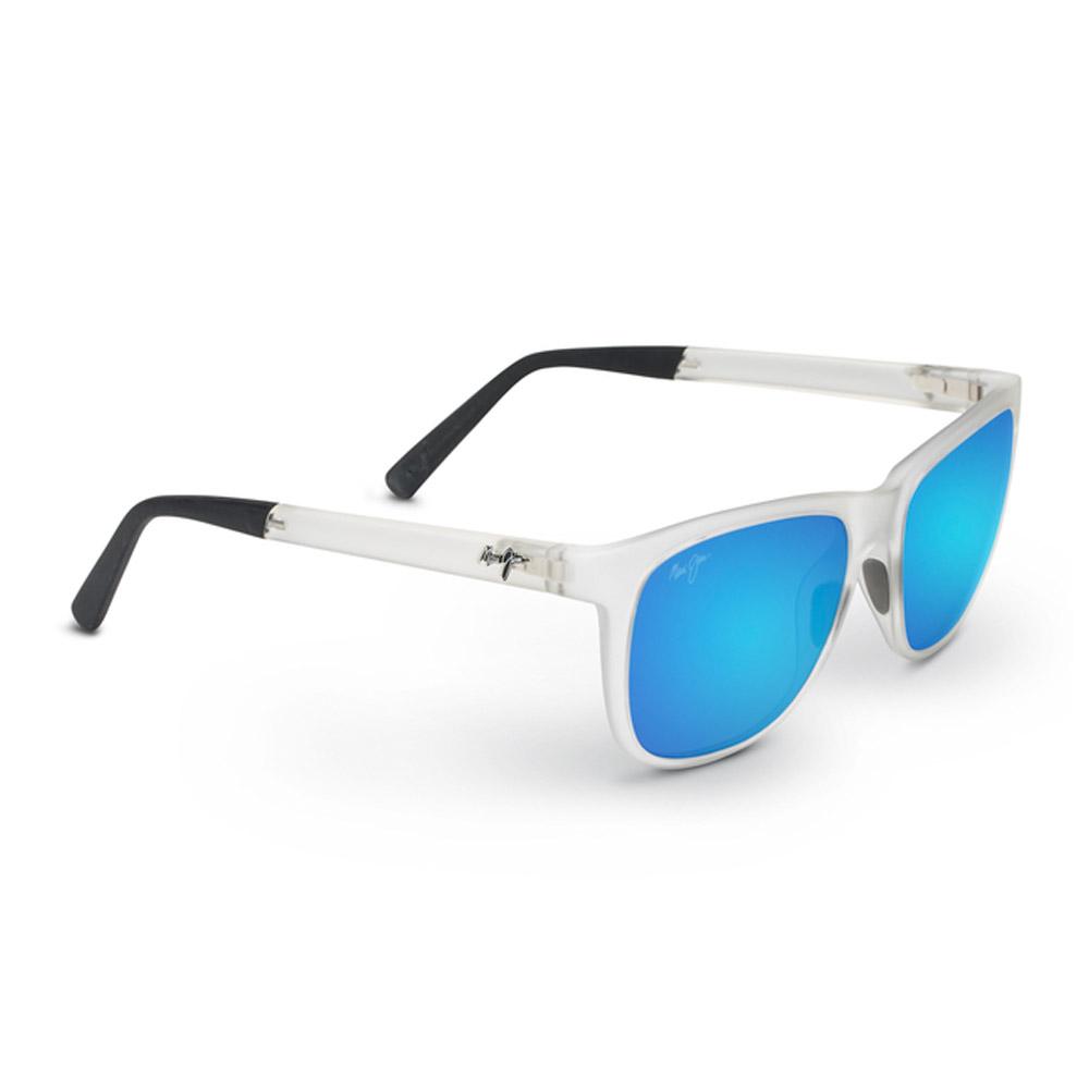 Lunettes de Soleil Maui Jim Tail Slide Frosted Crystal Blue Hawaii