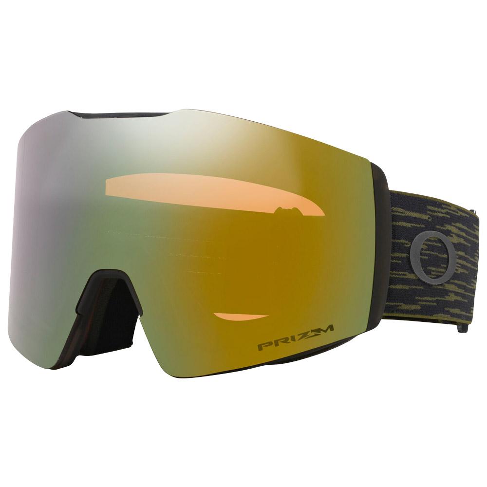 Masque de Ski Oakley Fall Line L Dark Brush Swirl Prizm Sage Gold