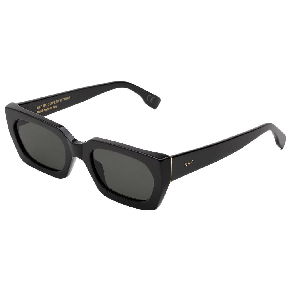 Lunettes de Soleil Retro Super Future Teddy Black Black EYTED00001 001 H5N