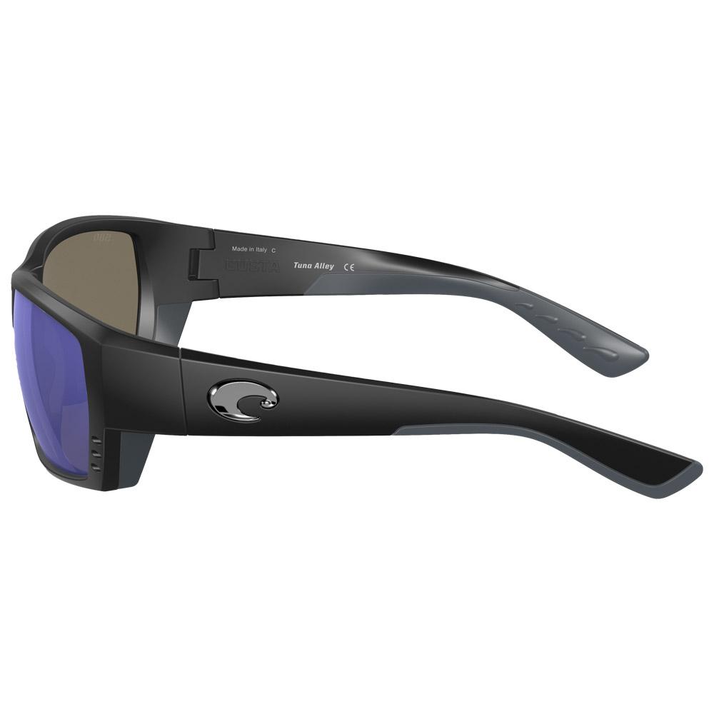 Lunettes de Soleil Costa Del Mar Tuna Alley Matte Black Blue Mirror Polarized 900927