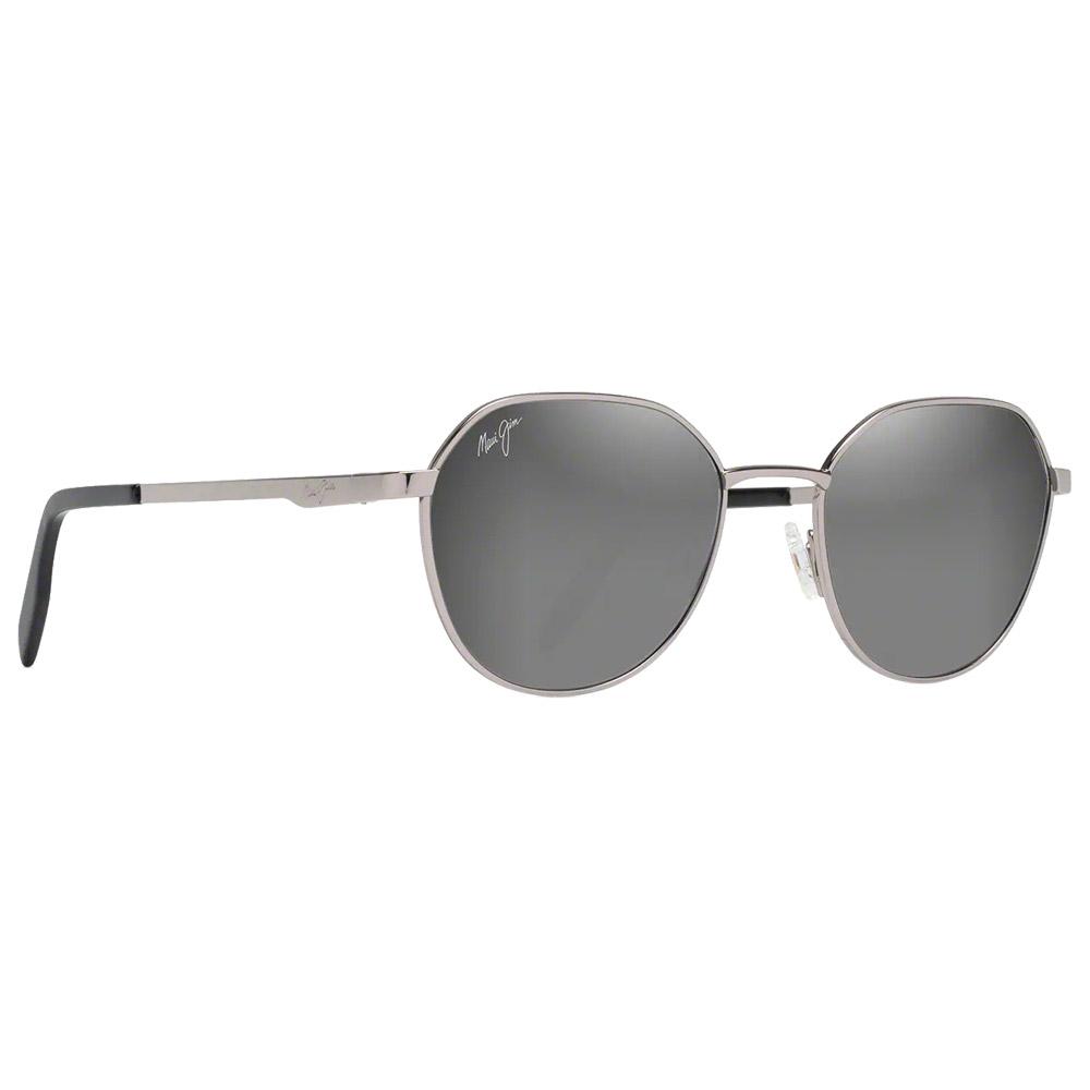 Lunettes de Soleil Maui Jim Hukilau Grey Metal Dual Mirror Silver to Black DSB845 11