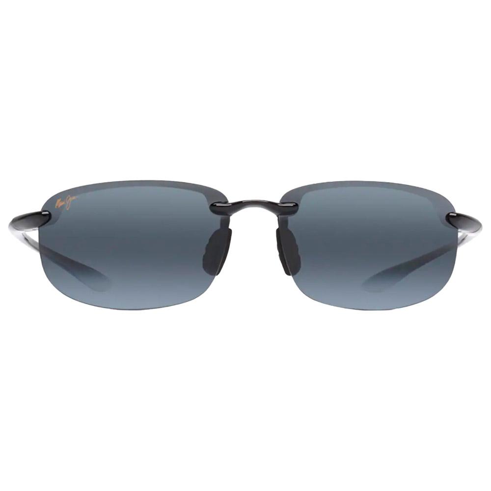 Lunettes de Soleil Maui Jim Hookipa Noir Brillant Gris Neutre