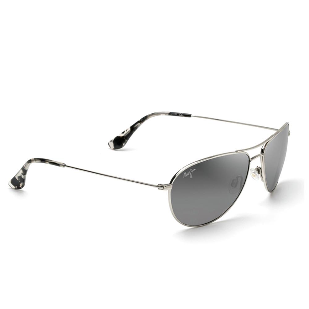 Lunettes de Soleil Maui Jim Sea House Grey Silver GS772 17