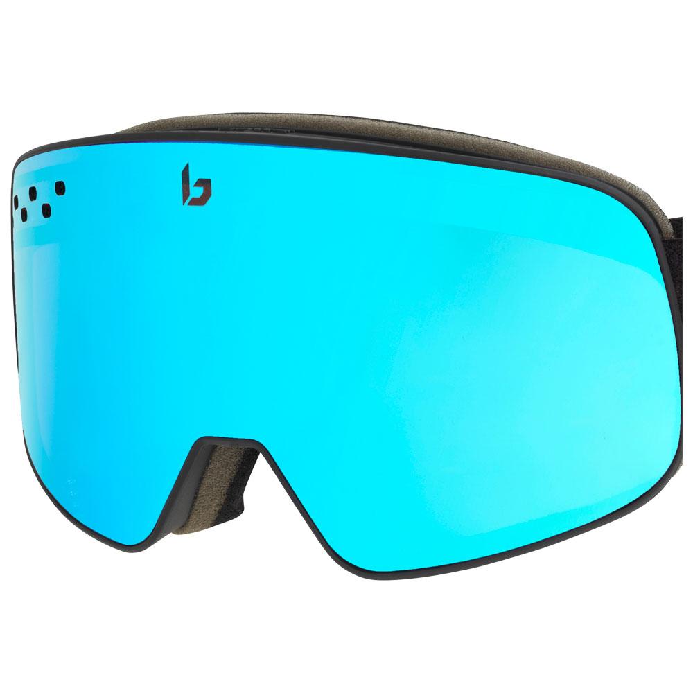 Masque de Ski Bollé Nevada Black Corp Matte Light Vermillon Blue