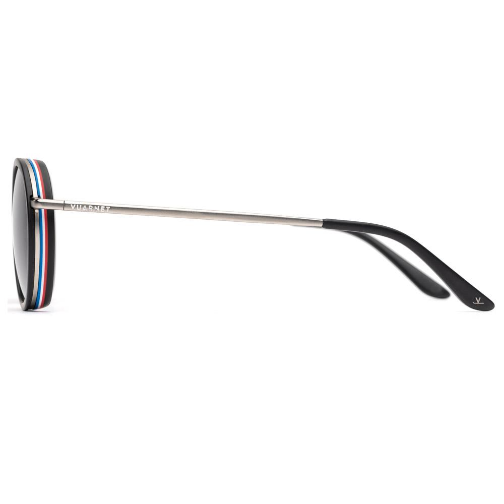 Lunettes de Soleil Vuarnet Edge Simple Bridge Noir Flag Grey Polar VL210800031622
