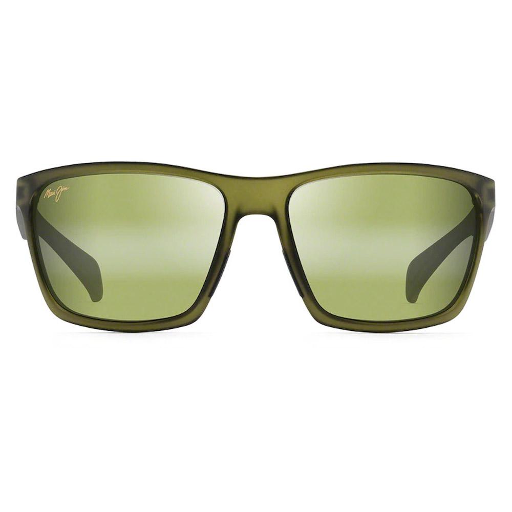 Lunettes de Soleil Maui Jim Makoa Matte Translucent Khaki Green Maui Ht Superthin Glass Bi gradient Ht HT804 15M