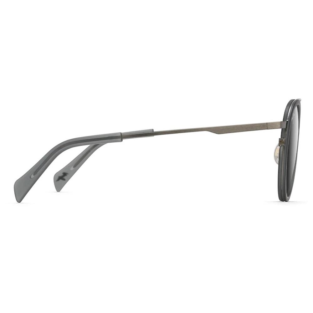 Lunettes de Soleil Maui Jim Even Keel Gunmetal With Translucent Matte Grey Superthin Glass Neutral Grey GS534 02D