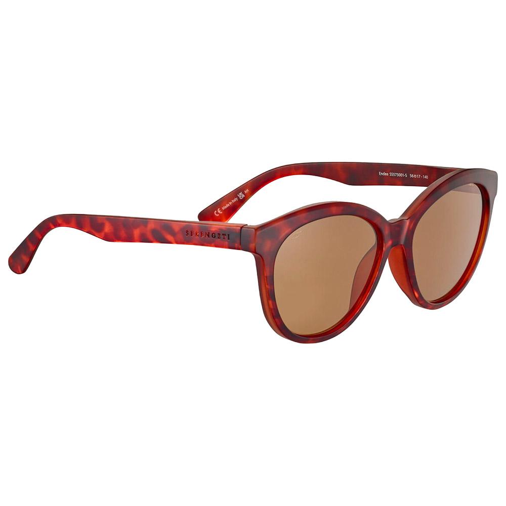 Lunettes de Soleil Serengeti Endee Matte Classic Tortoise Saturn Polarized Drivers SS573001