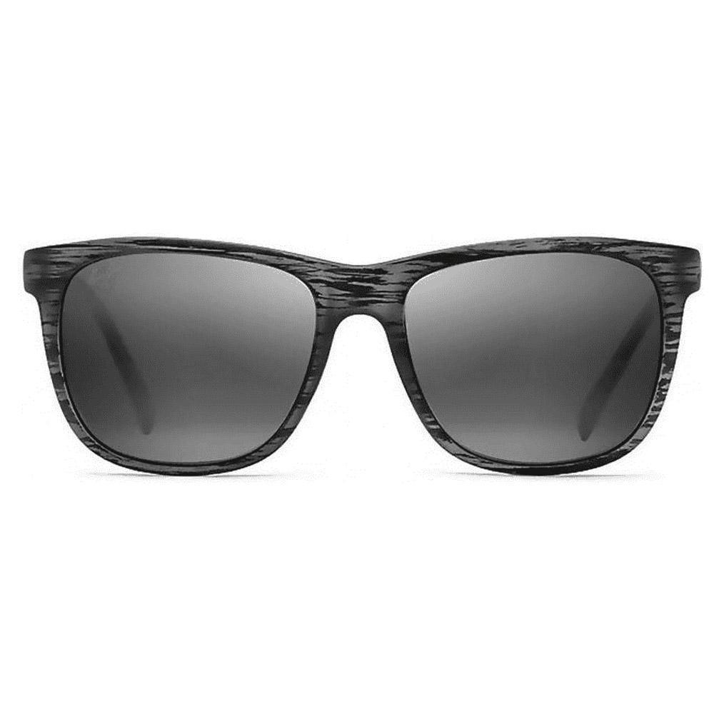 Lunettes de Soleil Maui Jim Grey Tail Slide Matte Grey Stripe 740 11MS