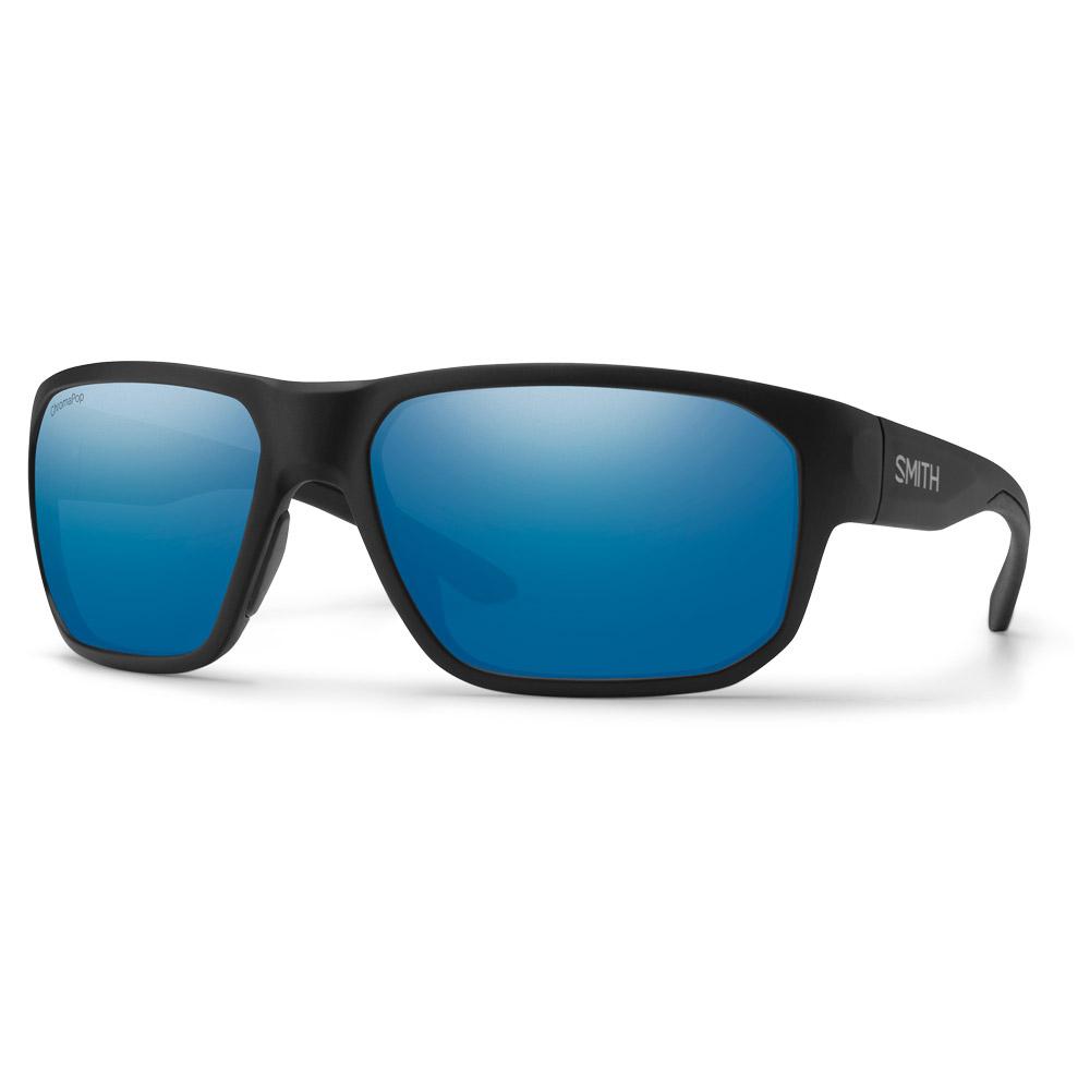 Lunettes de Soleil Smith Arvo Matte Black Chromapop Polarized Blue Mirror 20588700361QG