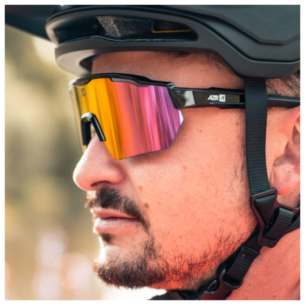 Lunettes de Soleil AZR Race Rx Noire Vernie Multicouche Rose 4590