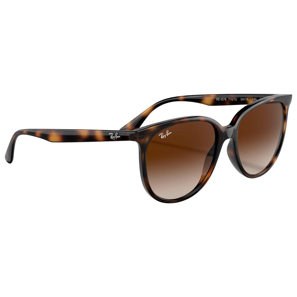 Lunettes de Soleil Ray Ban RB4378 Polished Havana Gradient Brown