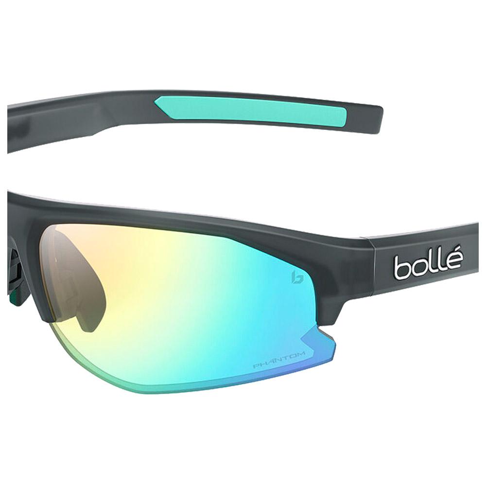 Lunettes de Soleil Bolle Bolt 2.0 S Black Crystal Matte Phantom Clear Green Photochromic BS004004