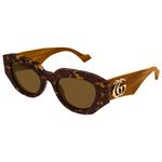 
Gucci Lunettes de soleil GG1421S 009 Havana  Présentation