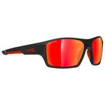 
AZR Lunettes de soleil Wave Noire Mate Multicouche Rouge  Présentation