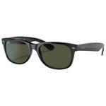 
Ray Ban Lunettes de soleil RB2132 New Wayfarer Classic Polished Black Green G-15 