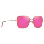 
Maui Jim Lunettes de soleil Lipine Shiny Gold Pink Maui Sunrise MauiPure  Présentation
