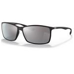 
Ray Ban Lunettes de soleil RB4179 Liteforce Tech Matte Black Silver Gradient Mirror Polar 