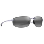 
Maui Jim Lunettes de soleil Hookipa Shiny Crystal Neutral Grey MauiPure  Présentation