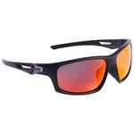 
AZR Lunettes de soleil Canyon Noire Mate Multicouche Rouge  Présentation