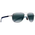 
Maui Jim Lunettes de soleil Guardrails Argent Bleu Clair Gris Neutre MauiBrilliant  Présentation