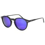 
Binocle Eyewear Lunettes de soleil California Matte Black Blue Mirror Polarized  Présentation