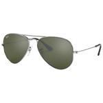
Ray Ban Lunettes de soleil RB3025 Aviator Polished Silver Grey 