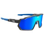 
AZR Lunettes de soleil Pro Race Rx Noire Mate Multicouche Bleu  Présentation