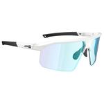 
AZR Lunettes de soleil Arrow Rx Blanche Vernie Photochromique Irisé Bleu  Présentation