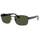 
Ray Ban Lunettes de soleil RB3750 Polished Black Green G-15 