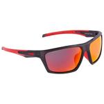 
AZR Lunettes de soleil Vegas Crystale Noire Matte Multicouche Rouge  Présentation