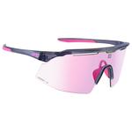 
AZR Lunettes de soleil Iseran Crystale Violette Vernie Irisé Rose  Présentation