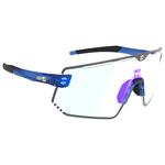
AZR Lunettes de soleil Flash Rx Crystal Bleue Vernie Irisé Bleu  Présentation