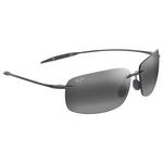 
Maui Jim Lunettes de soleil Breakwall Shiny Transparent Light Grey Neutral Grey MauiPure  Présentation