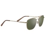 
Serengeti Lunettes de soleil Carroll Large Shiny Light Gold Polarized 555nm  Présentation