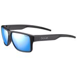 
Bollé Lunettes de soleil Temper Black Matte Sky Blue Polarized  Présentation