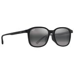 
Maui Jim Lunettes de soleil Makuahine Asian Fit Noir Brillant Neutral Grey Minéral Superthin  Présentation