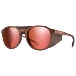 
Smith Lunettes de soleil Venture Matte Gold Dust Chromapop Glacier Photochromic Rose Gold Mirror  Présentation